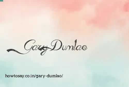 Gary Dumlao