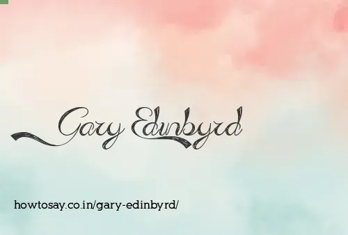 Gary Edinbyrd