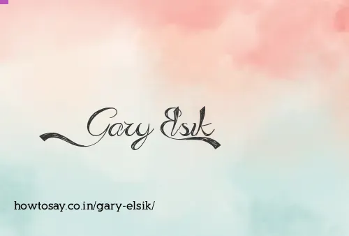 Gary Elsik