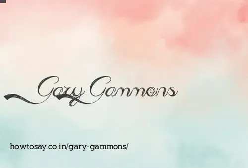 Gary Gammons