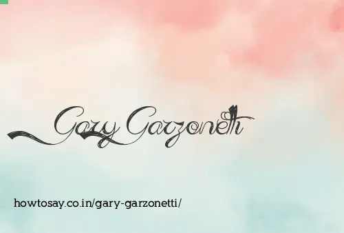 Gary Garzonetti