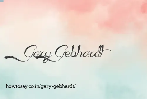 Gary Gebhardt