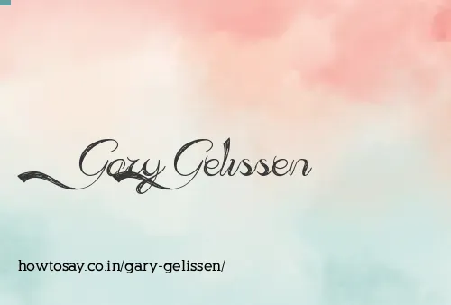 Gary Gelissen