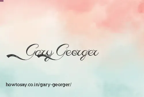 Gary Georger