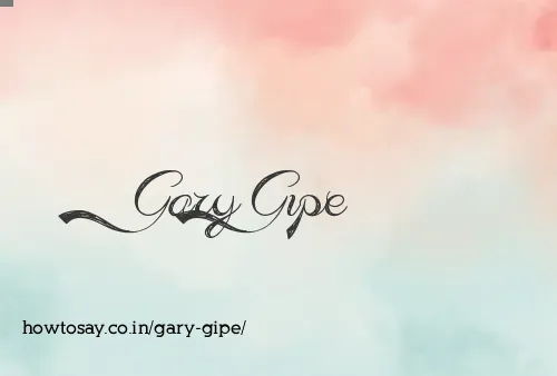Gary Gipe