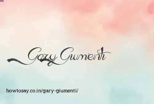 Gary Giumenti