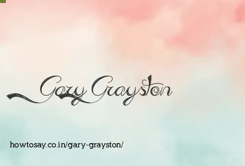 Gary Grayston