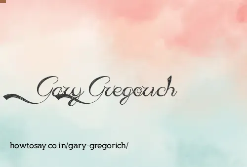 Gary Gregorich