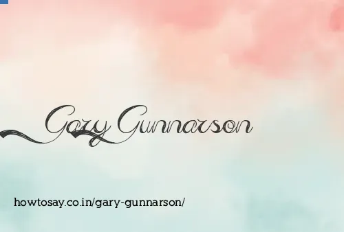 Gary Gunnarson
