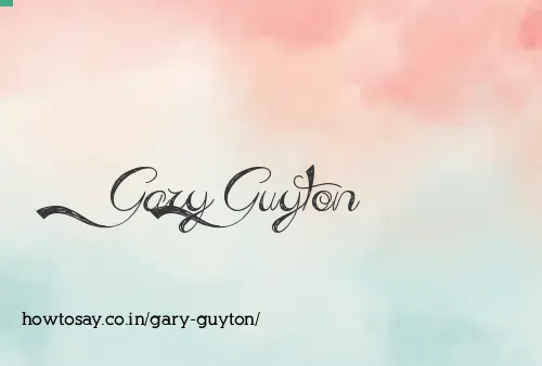 Gary Guyton