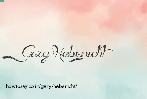 Gary Habenicht