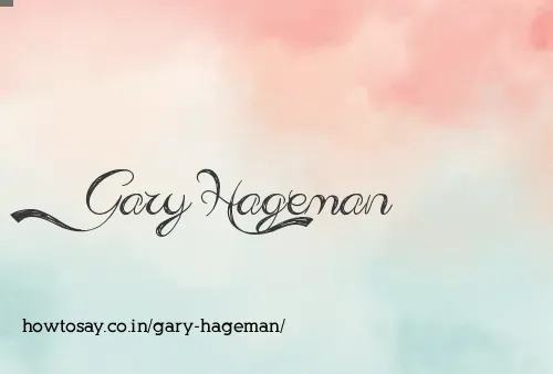 Gary Hageman