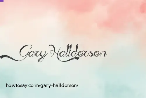 Gary Halldorson