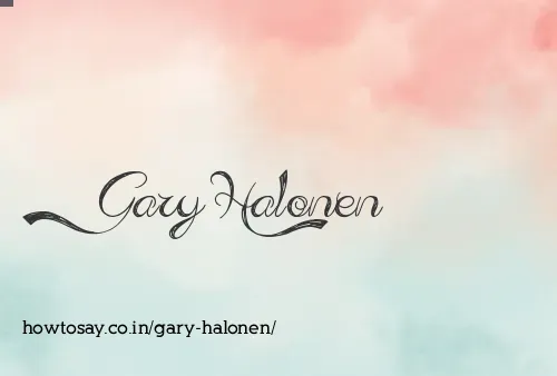 Gary Halonen