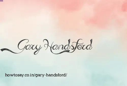 Gary Handsford