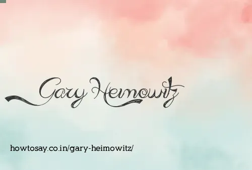 Gary Heimowitz