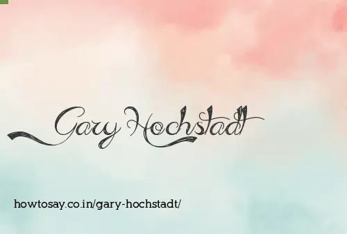 Gary Hochstadt