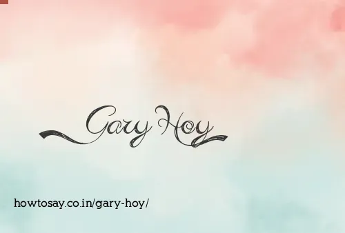 Gary Hoy