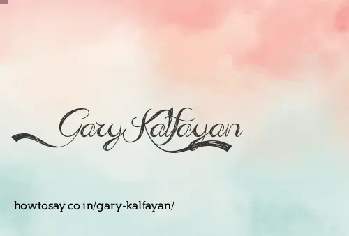 Gary Kalfayan
