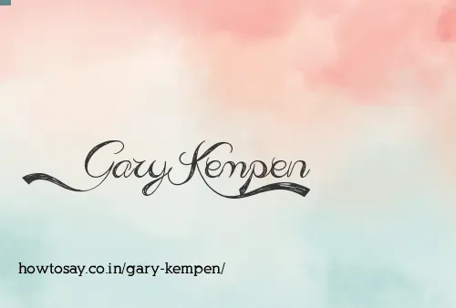 Gary Kempen