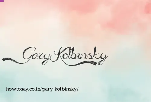 Gary Kolbinsky