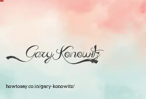 Gary Konowitz