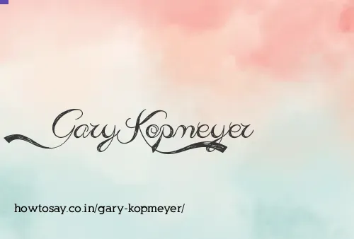 Gary Kopmeyer