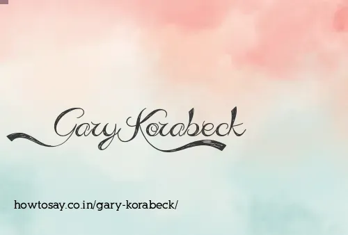 Gary Korabeck