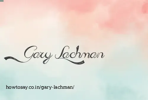 Gary Lachman