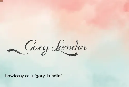 Gary Lamdin