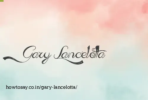Gary Lancelotta