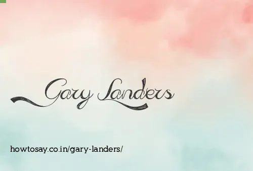 Gary Landers