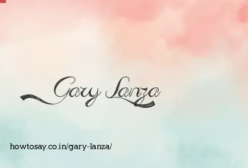 Gary Lanza