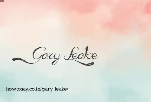 Gary Leake