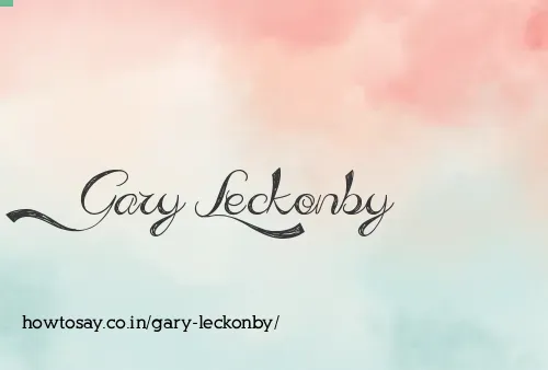 Gary Leckonby