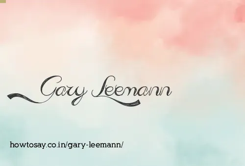 Gary Leemann