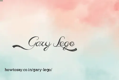Gary Lego