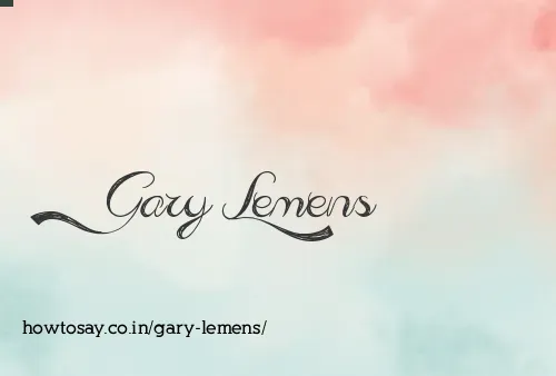 Gary Lemens