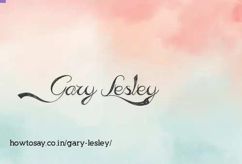 Gary Lesley