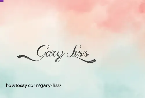 Gary Liss