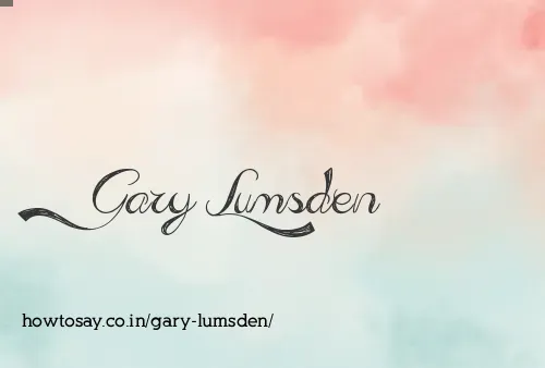 Gary Lumsden