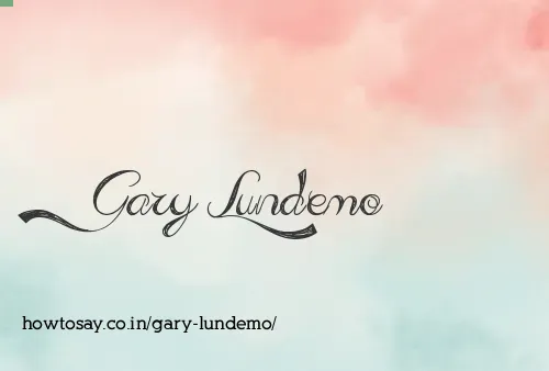 Gary Lundemo