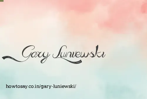 Gary Luniewski
