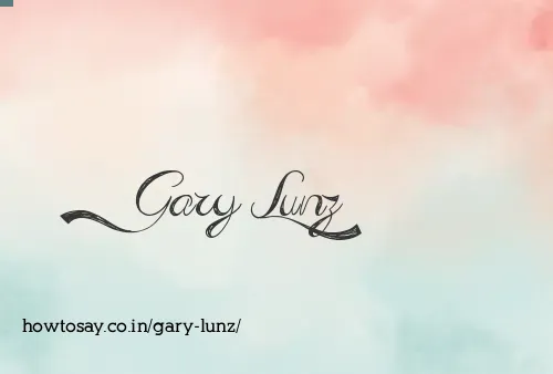 Gary Lunz