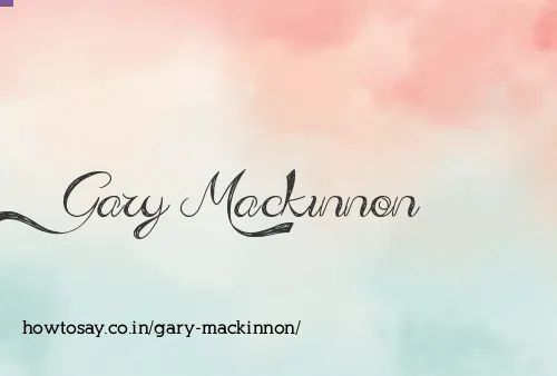 Gary Mackinnon