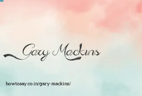 Gary Mackins