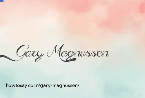 Gary Magnussen
