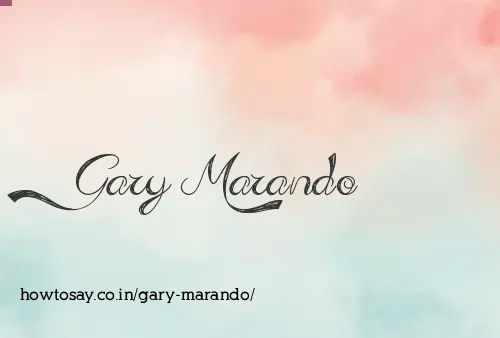 Gary Marando