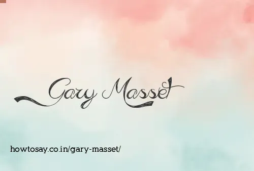 Gary Masset