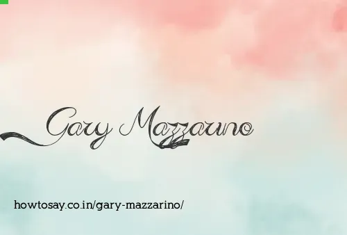 Gary Mazzarino